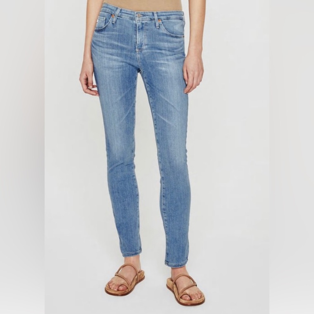 AG Prima Stilt Mid rise cigarette Jean